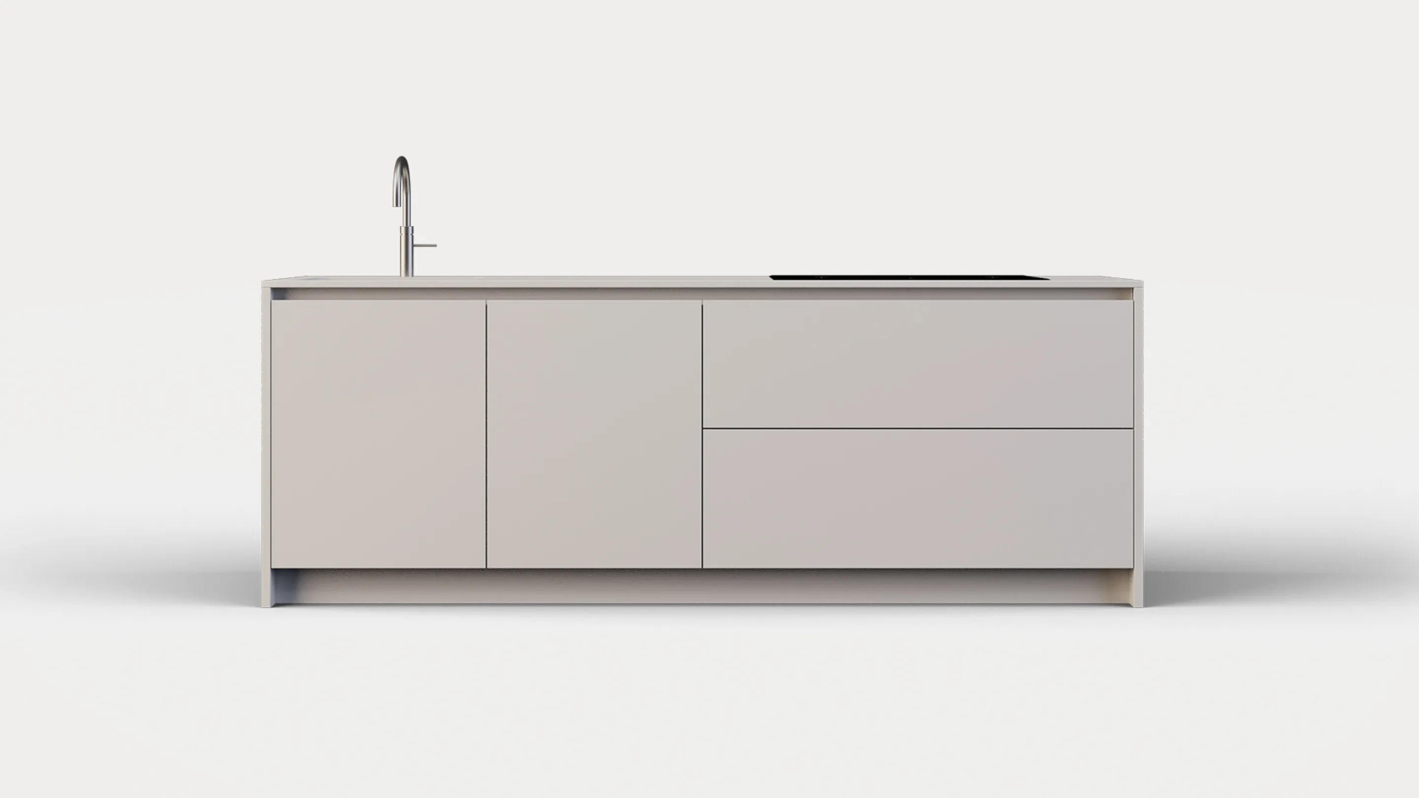 KeukenKastenFabriek eiland keuken medium