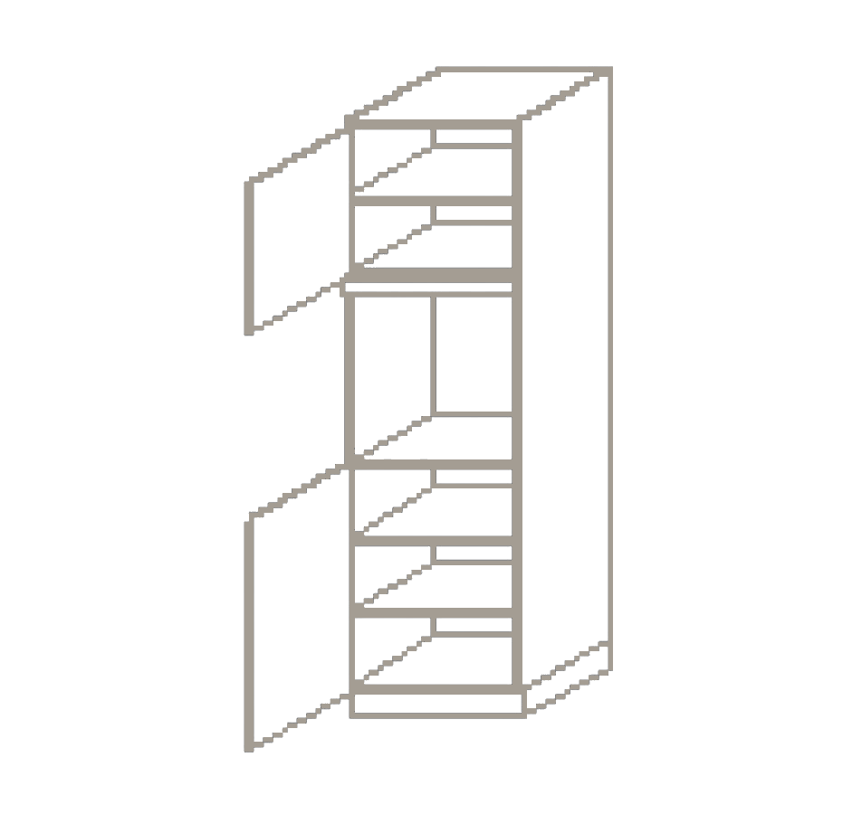 greeploze%201948mm%20hoge%20apparatenkast%20voor%20oven%20links