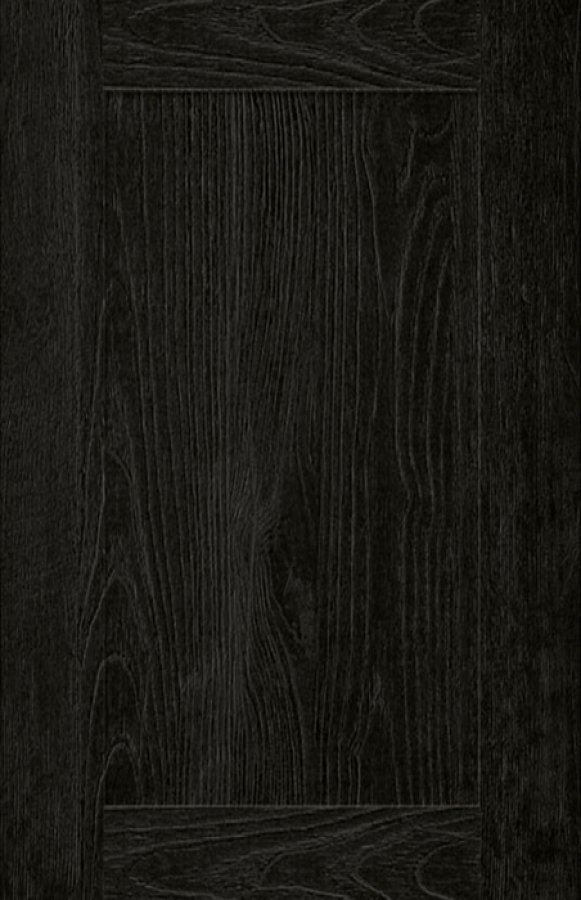 D Zwart geborsteld eiken kader decor D Zwart geborsteld eiken kader decor